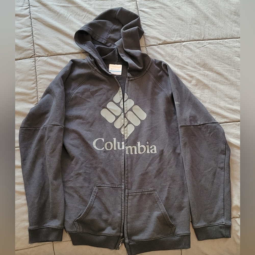 columbia zip up hoodie